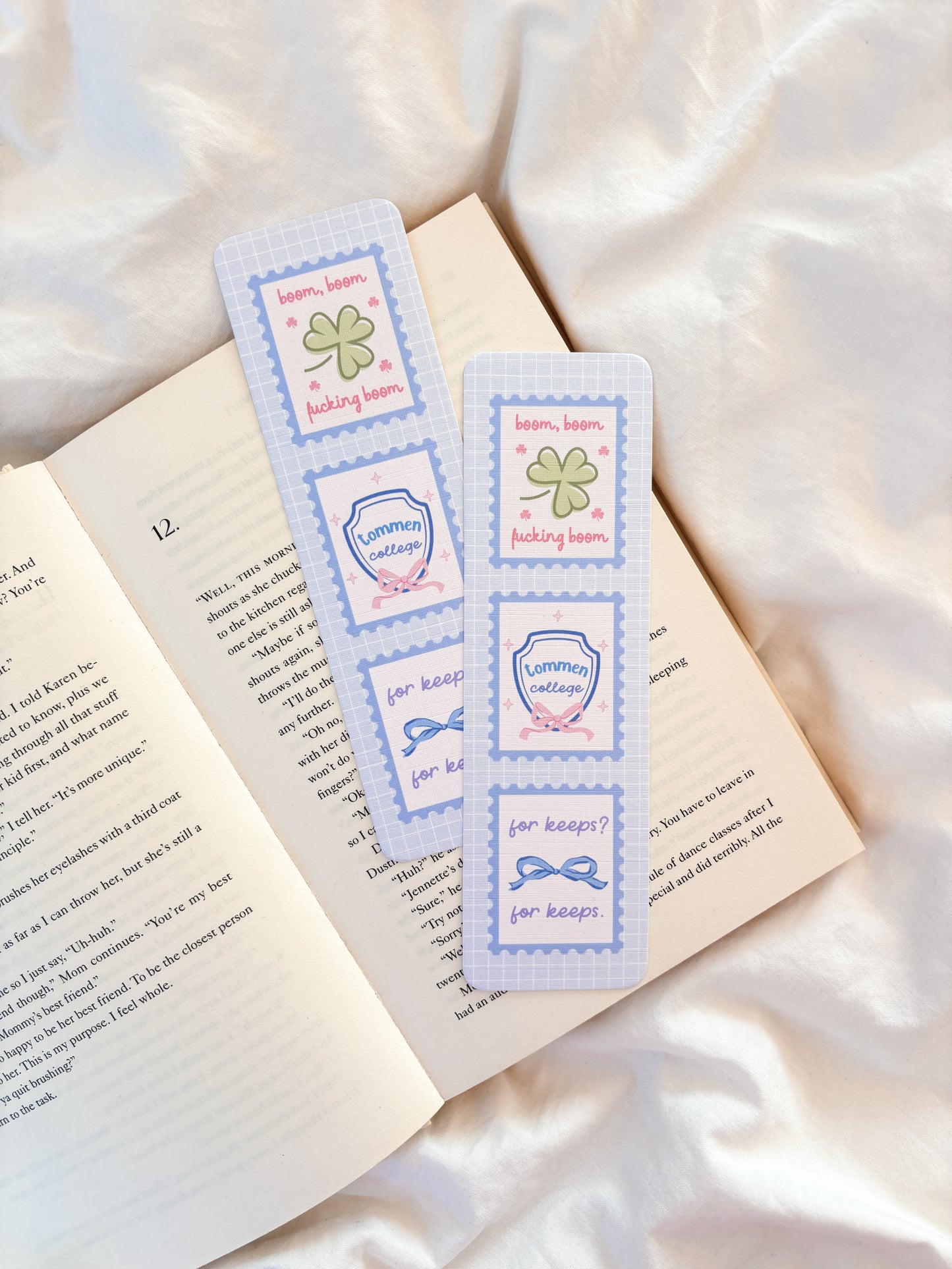 Boys of Tommen Stamps Bookmark