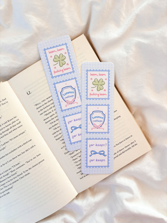Boys of Tommen Stamps Bookmark