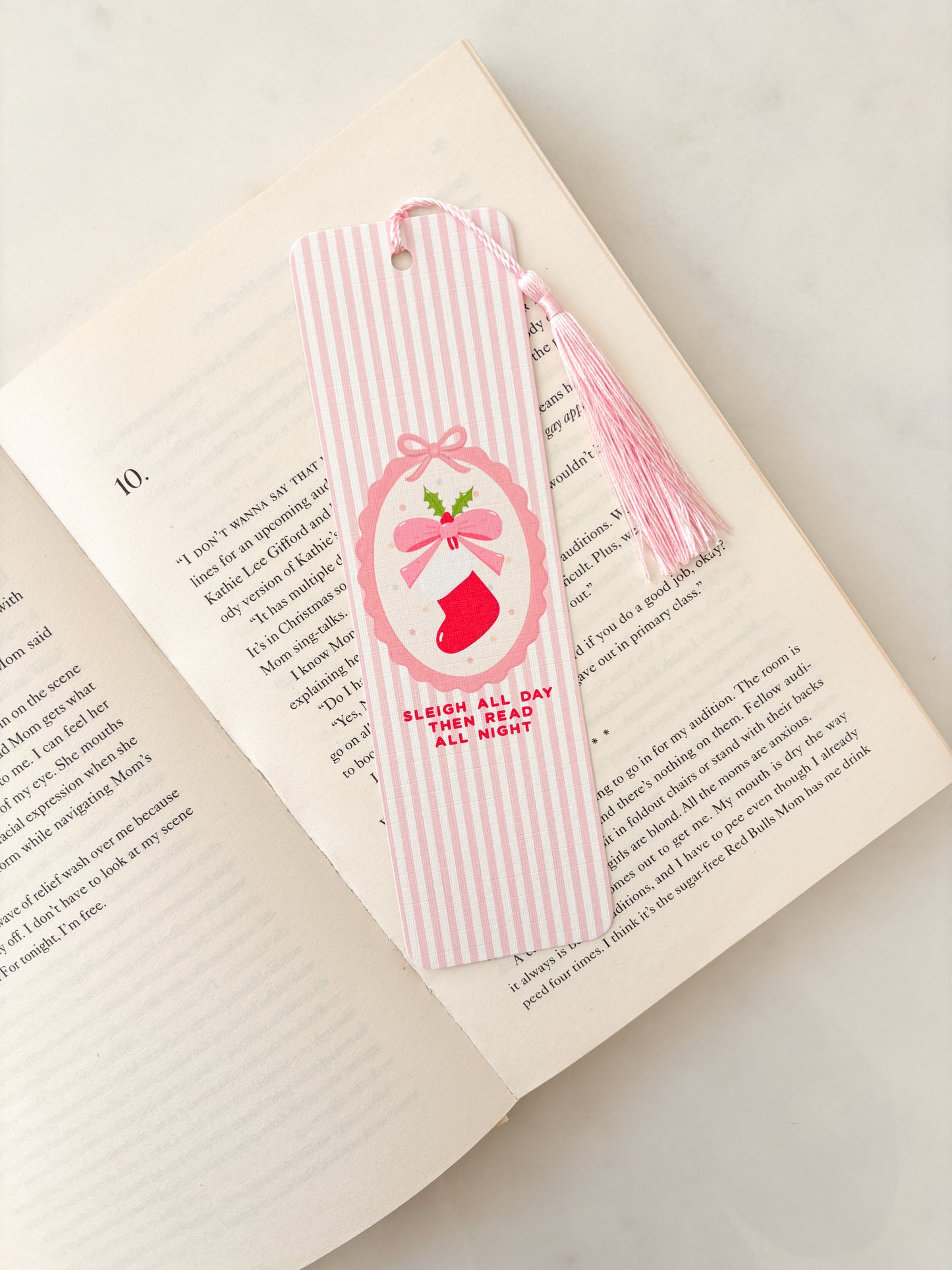 Sweet Christmas Stocking Bookmark