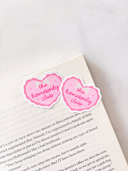 The Homebody Club Sticker | Journal Sticker
