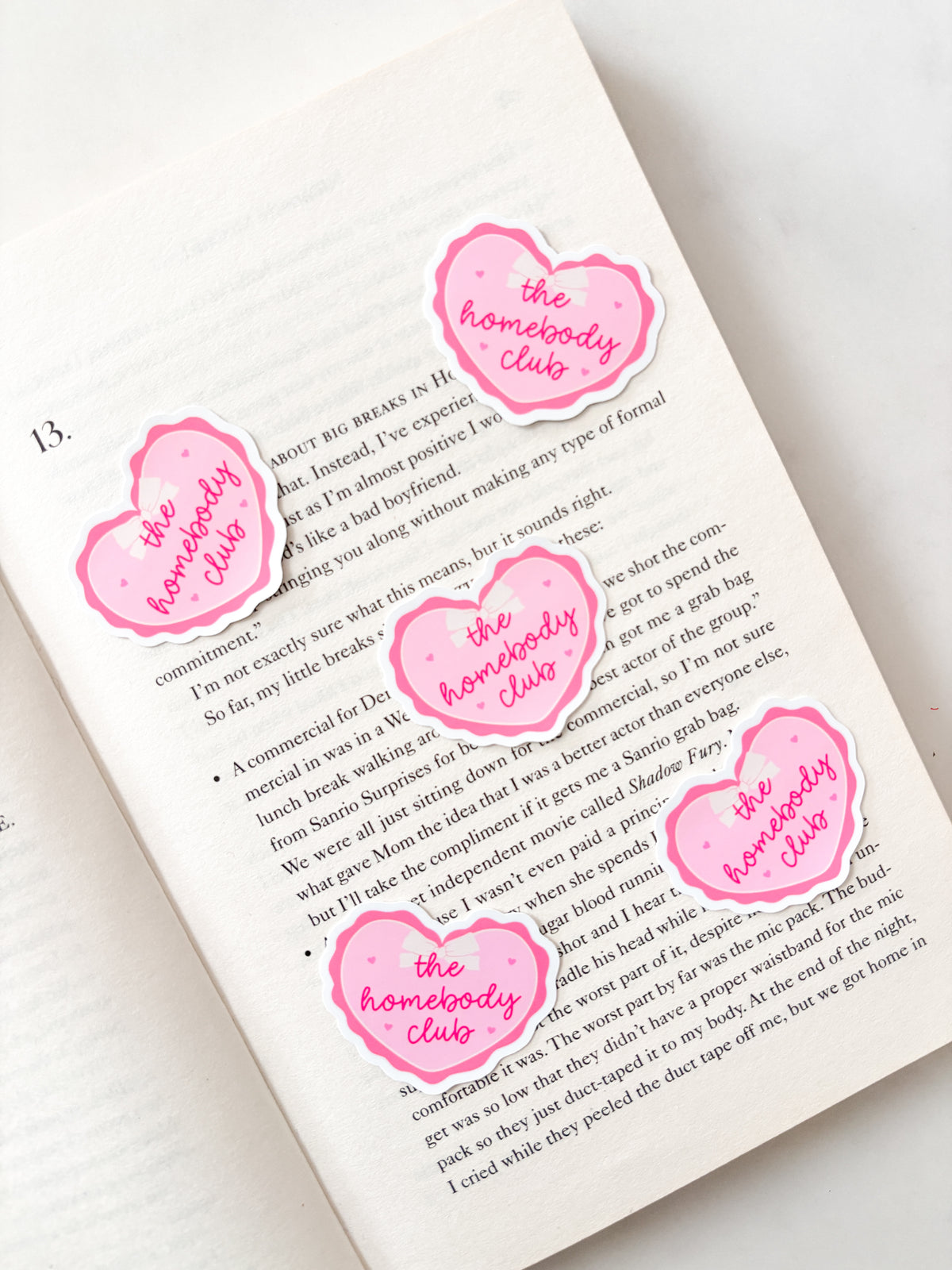 The Homebody Club Sticker | Journal Sticker