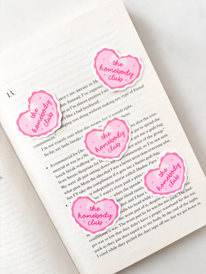 The Homebody Club Sticker | Journal Sticker