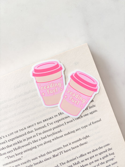 Reading Fuel Sticker | Coffee Cup Sticker