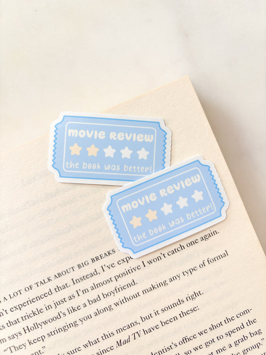 The Book Was Better Sticker