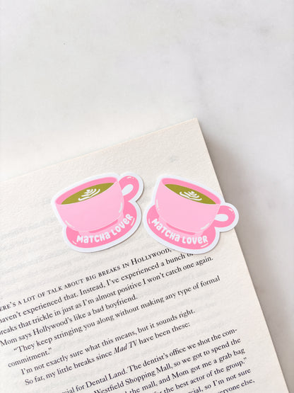 Matcha Lover Mug Sticker | Matcha Latte Sticker