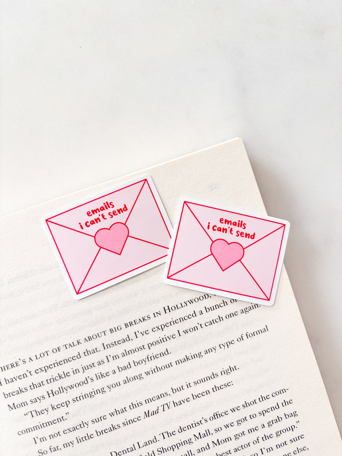 Emails I Can't Send Envelope Sticker | Cute Letter Sticker