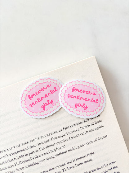 Forever Sentimental Sticker | Journal Sticker