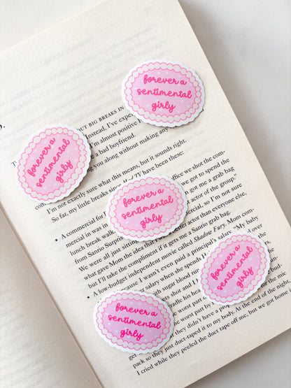 Forever Sentimental Sticker | Journal Sticker