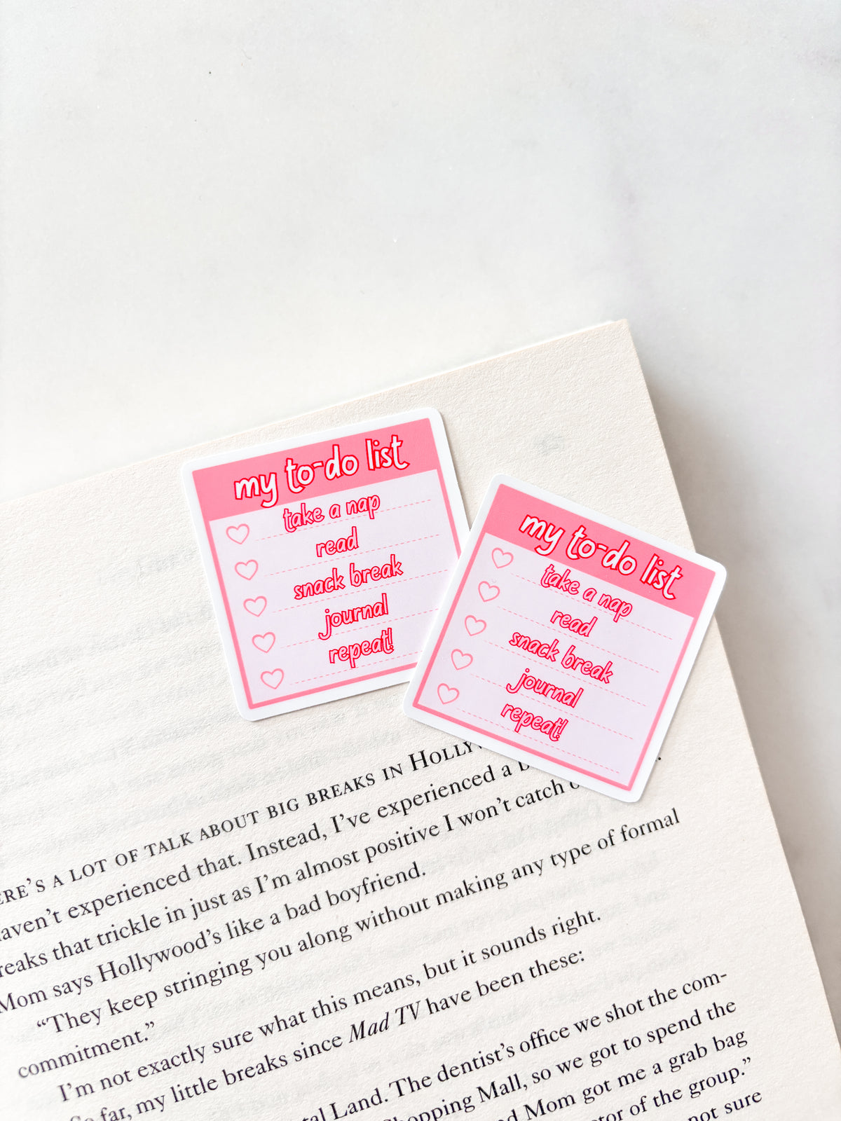 Journal To-Do List Sticker | Planner Sticker