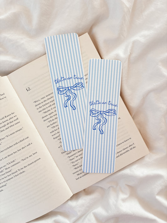 Gracie That's So True Bookmark