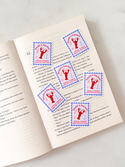 Knott's Harbor Stamp Sticker | Happy Place Sticker