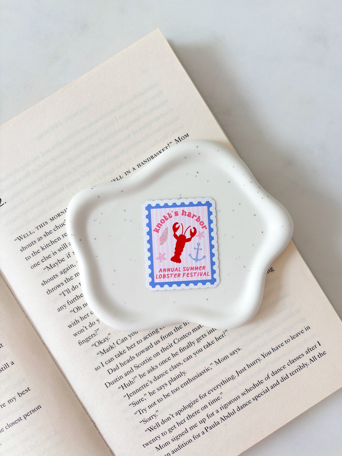 Knott's Harbor Stamp Sticker | Happy Place Sticker