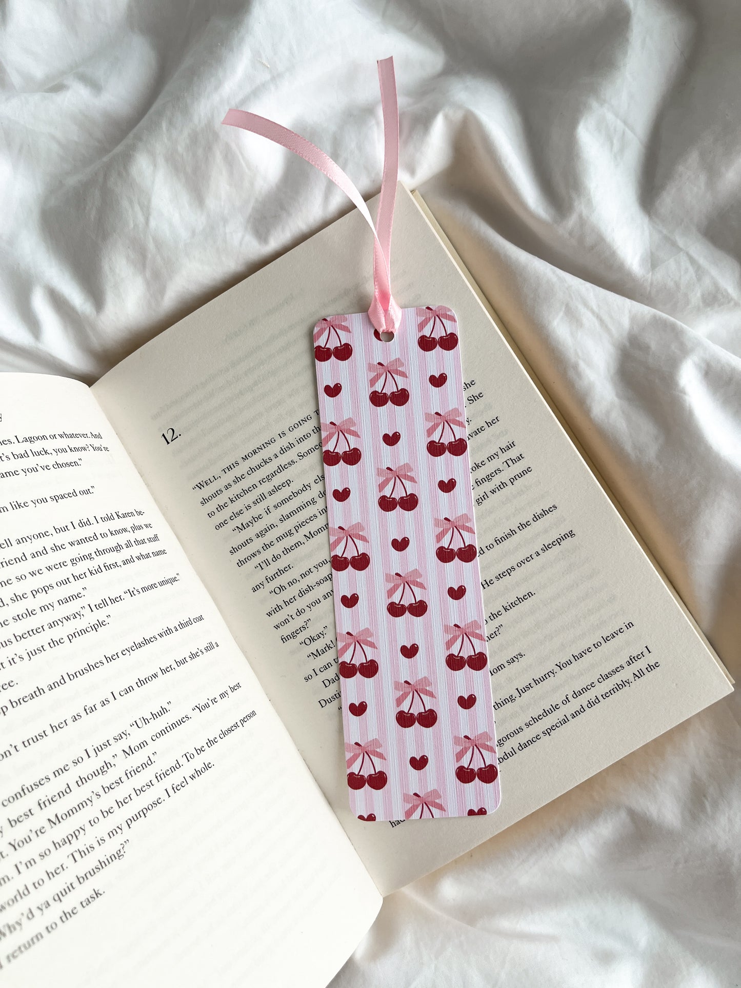 My Favourite Things Bookmark | Girly Romantic Bookmark