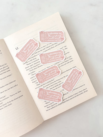 Wishing Well Ranch Ticket Sticker