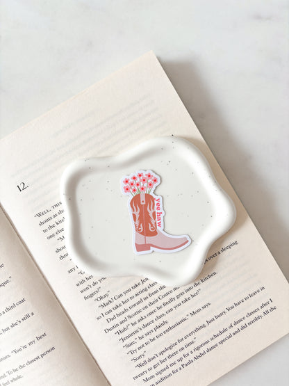 Yeehaw Cowboy Boots Sticker | Cowgirl Sticker