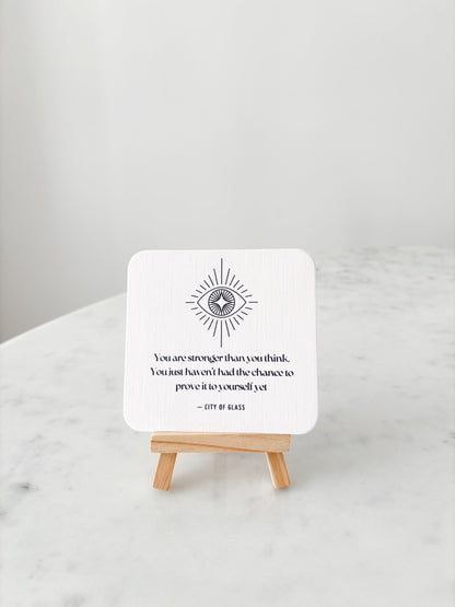 Fantasy Books Literacy Quotes Affirmation Cards