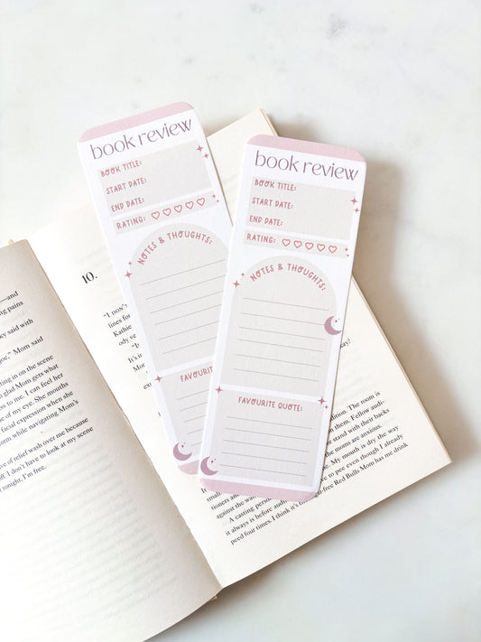 Beige Book Review Bookmark
