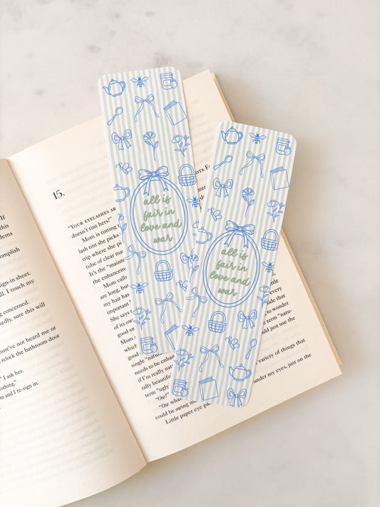 All Is Fair In Love and War Bookmark