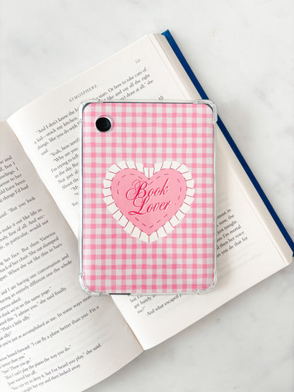 Vintage Book Lover Coquette Heart Kindle Insert