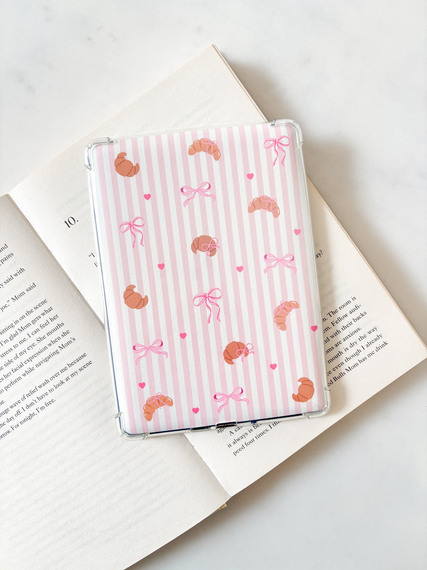 Coquette Croissant Pastry Kindle Insert