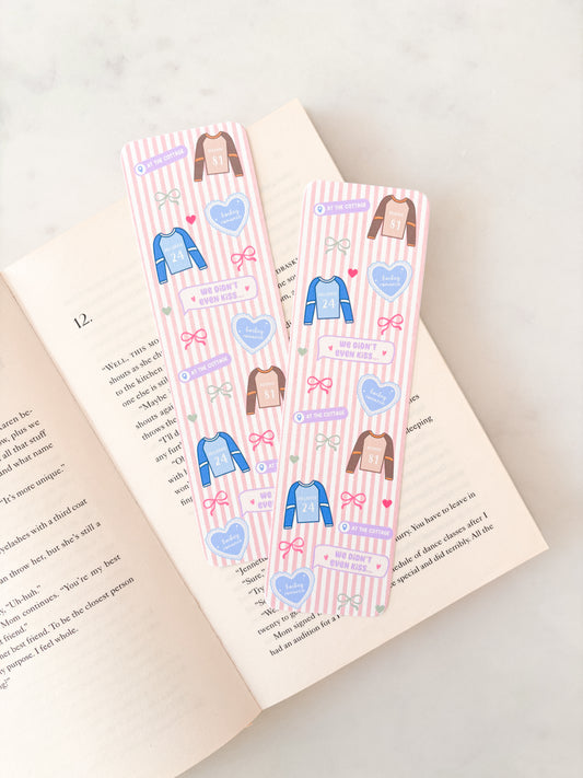 Heated Hockey Print Bookmark | Sports Romance