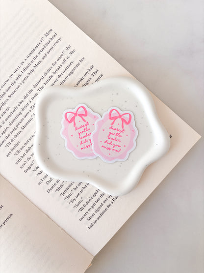 Dear Gentle Reader Sticker