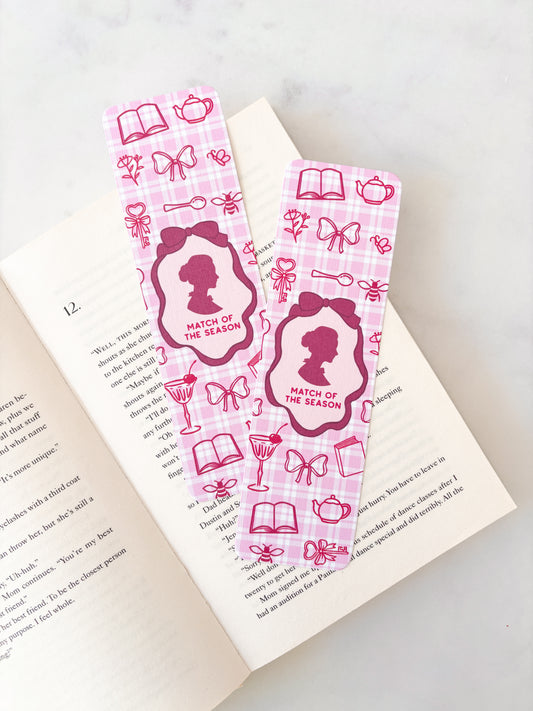 Match Of The Season Romance Bookmark
