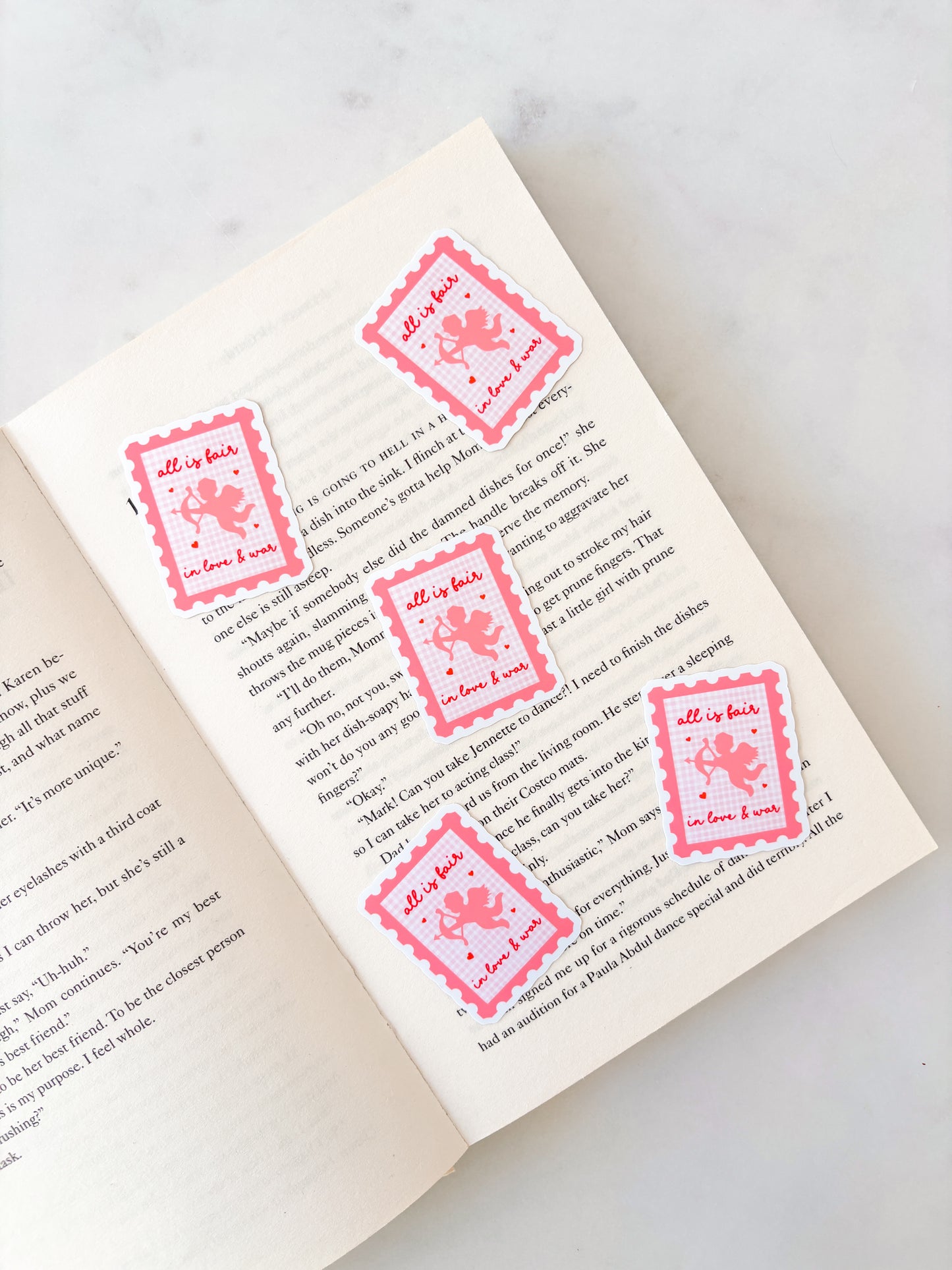 Cherub Stamp Sticker | All Is Fair In Love & War