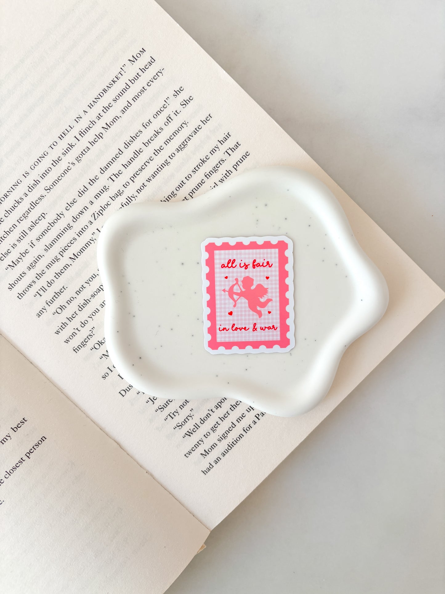 Cherub Stamp Sticker | All Is Fair In Love & War