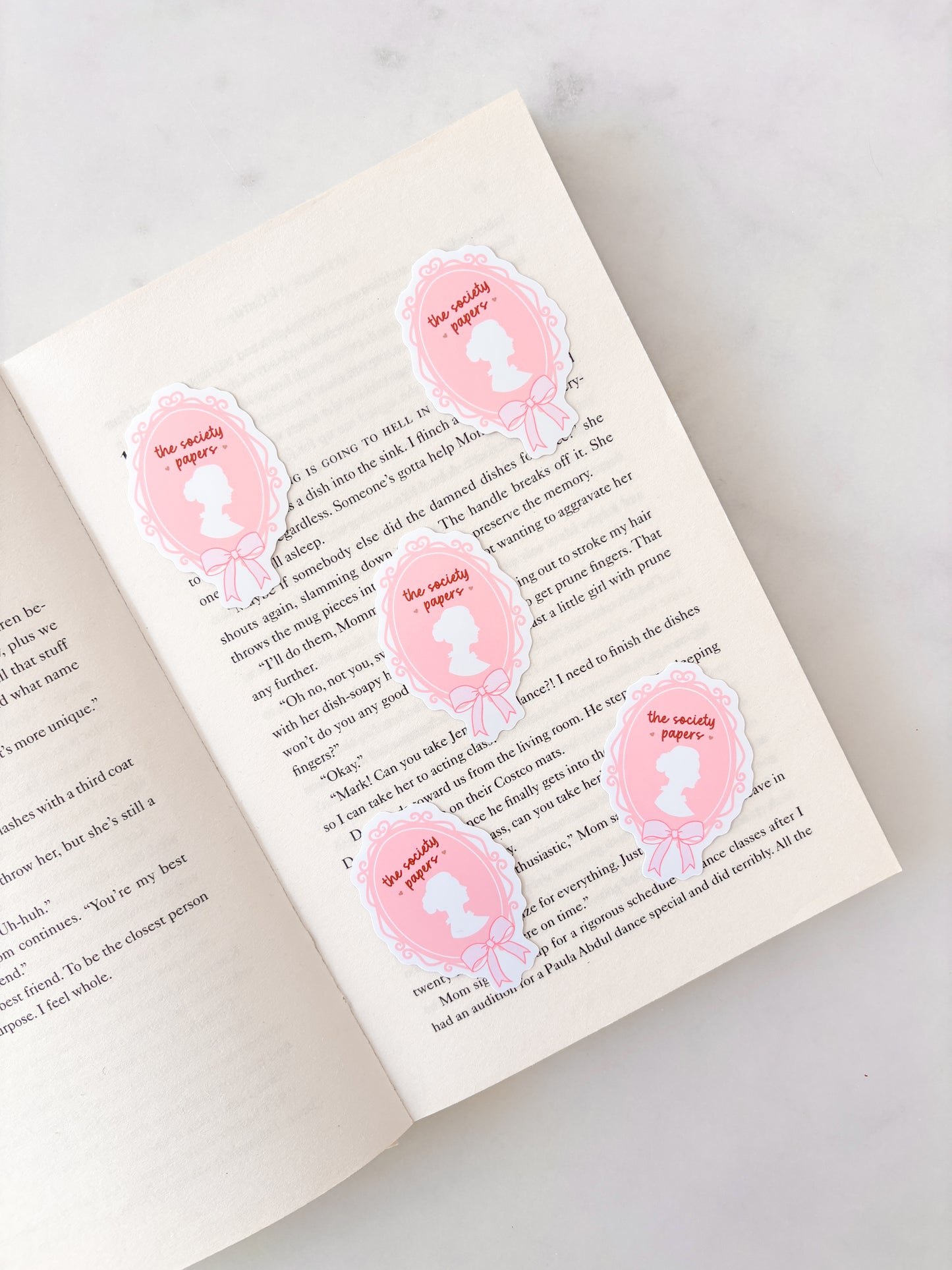 Society Papers Sticker | Regency Romance