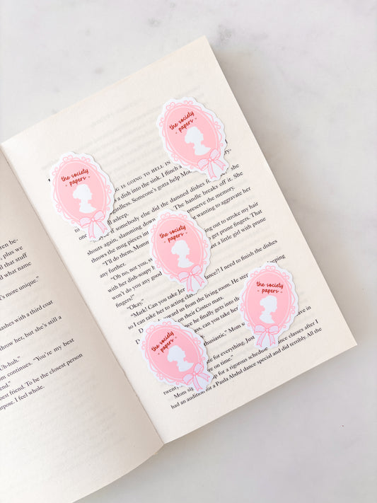 Society Papers Sticker | Regency Romance