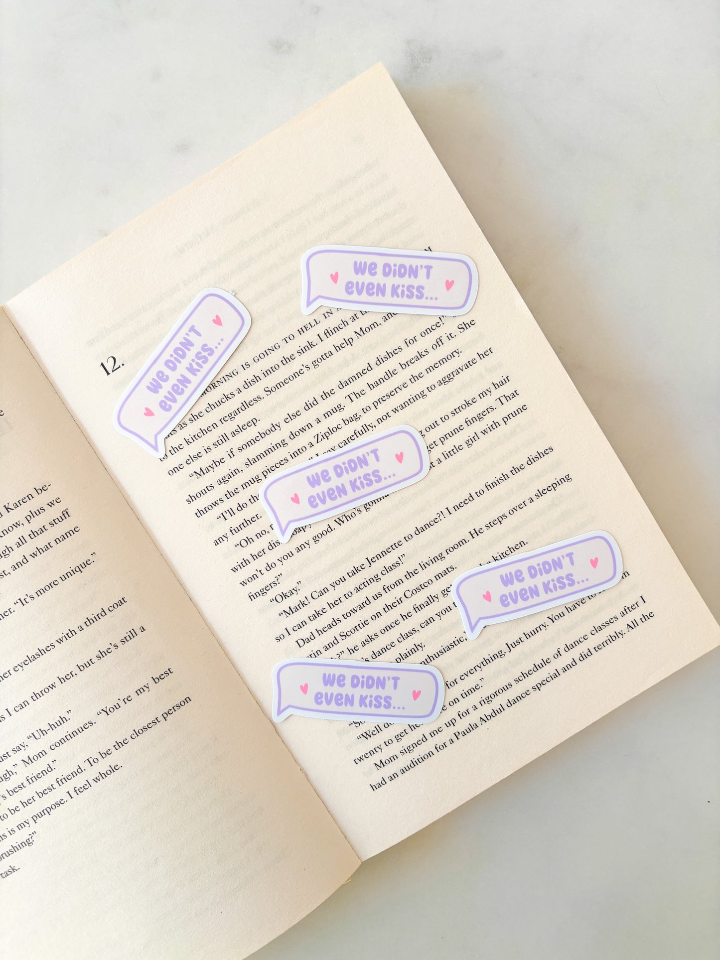 We Didn't Even Kiss Sticker