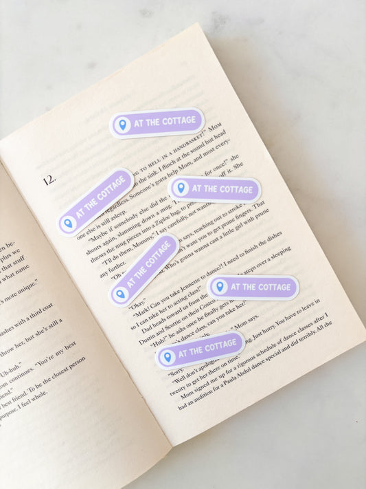 Heated Hockey The Cottage Sticker