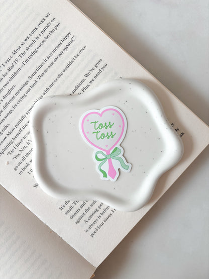 Toss Toss Mirror Sticker