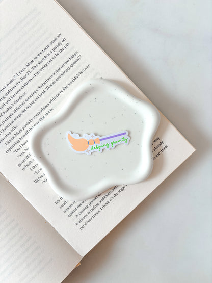 Defying Gravity Witchy Sticker