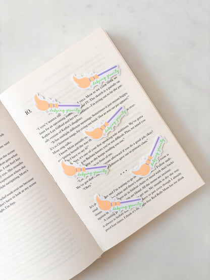 Defying Gravity Witchy Sticker