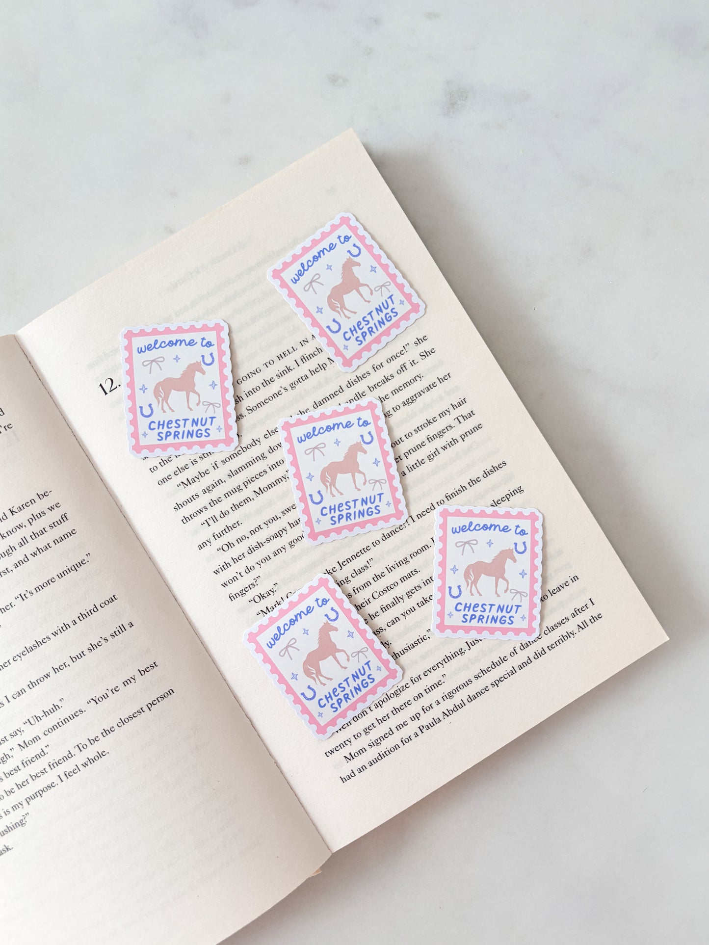 Chestnut Spring Stamp Sticker