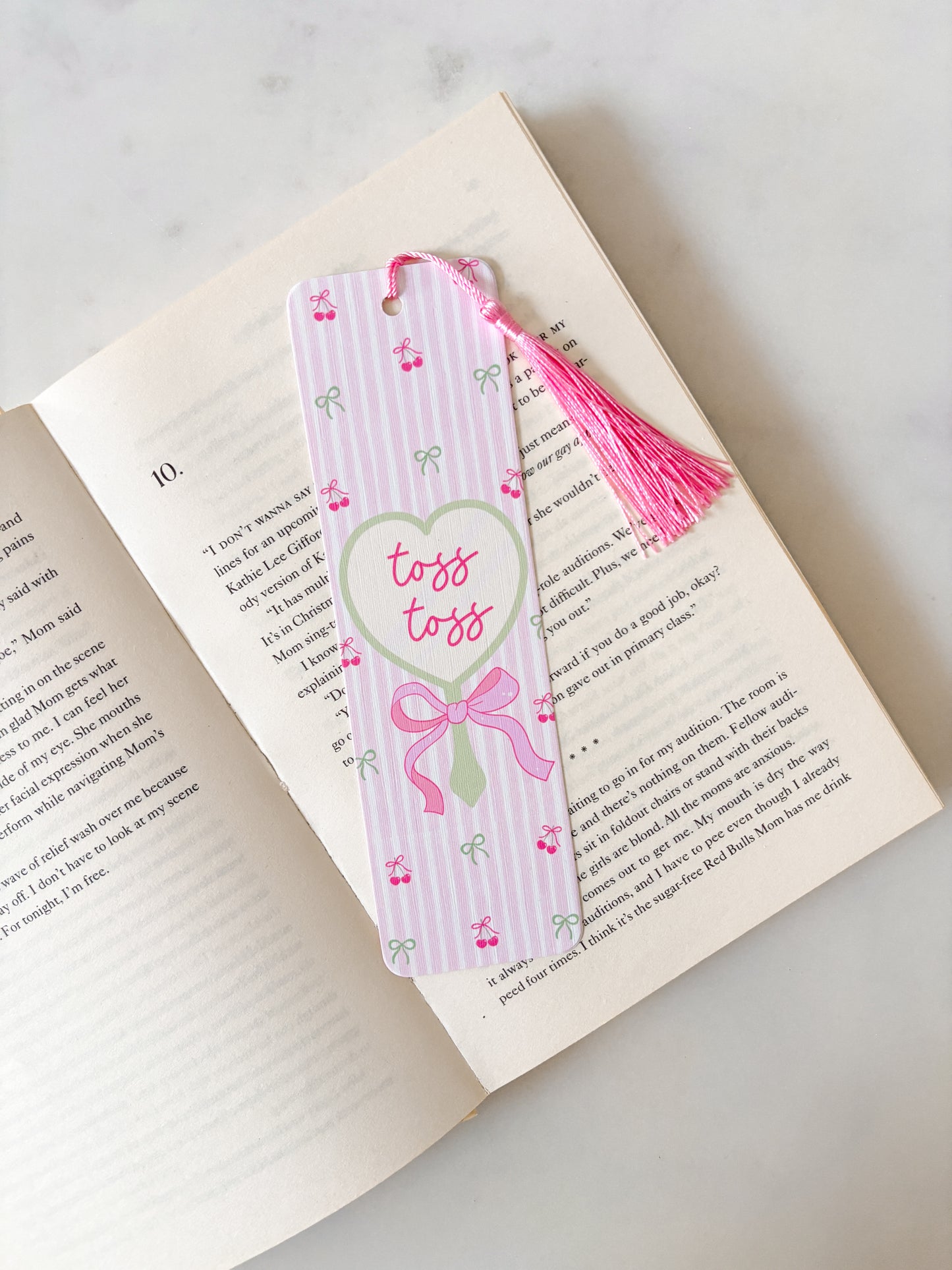 Toss Toss Mirror Bookmark