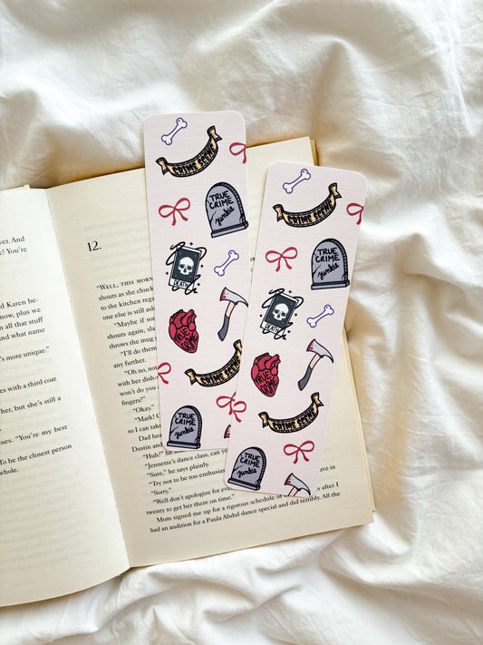 Crime Scene Thriller Bookmark