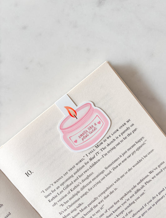 Smells Like A Plot Twist Candle Magnetic Bookmark