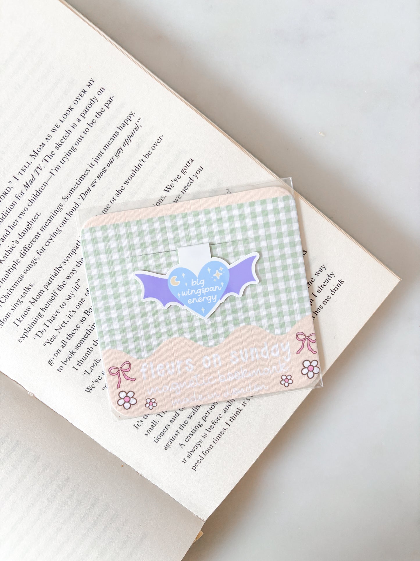 Big Wingspan Energy Magnetic Bookmark