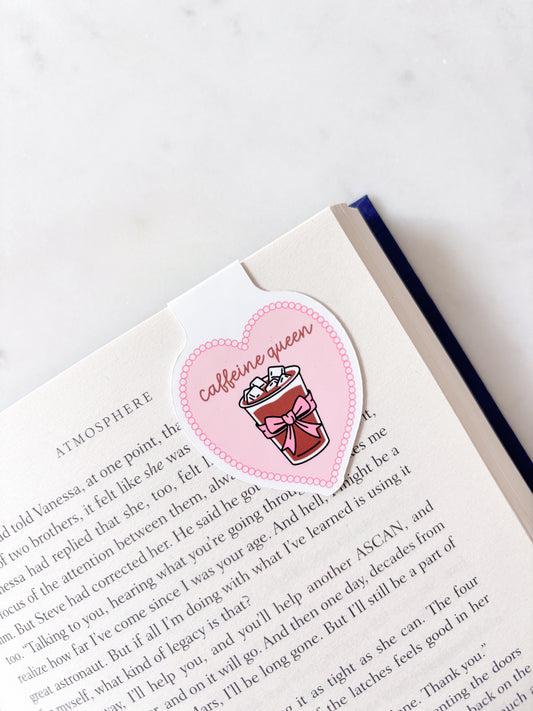 Iced coffee bookmark