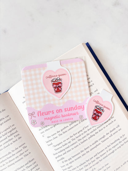 Caffeine Queen Magnetic Bookmark