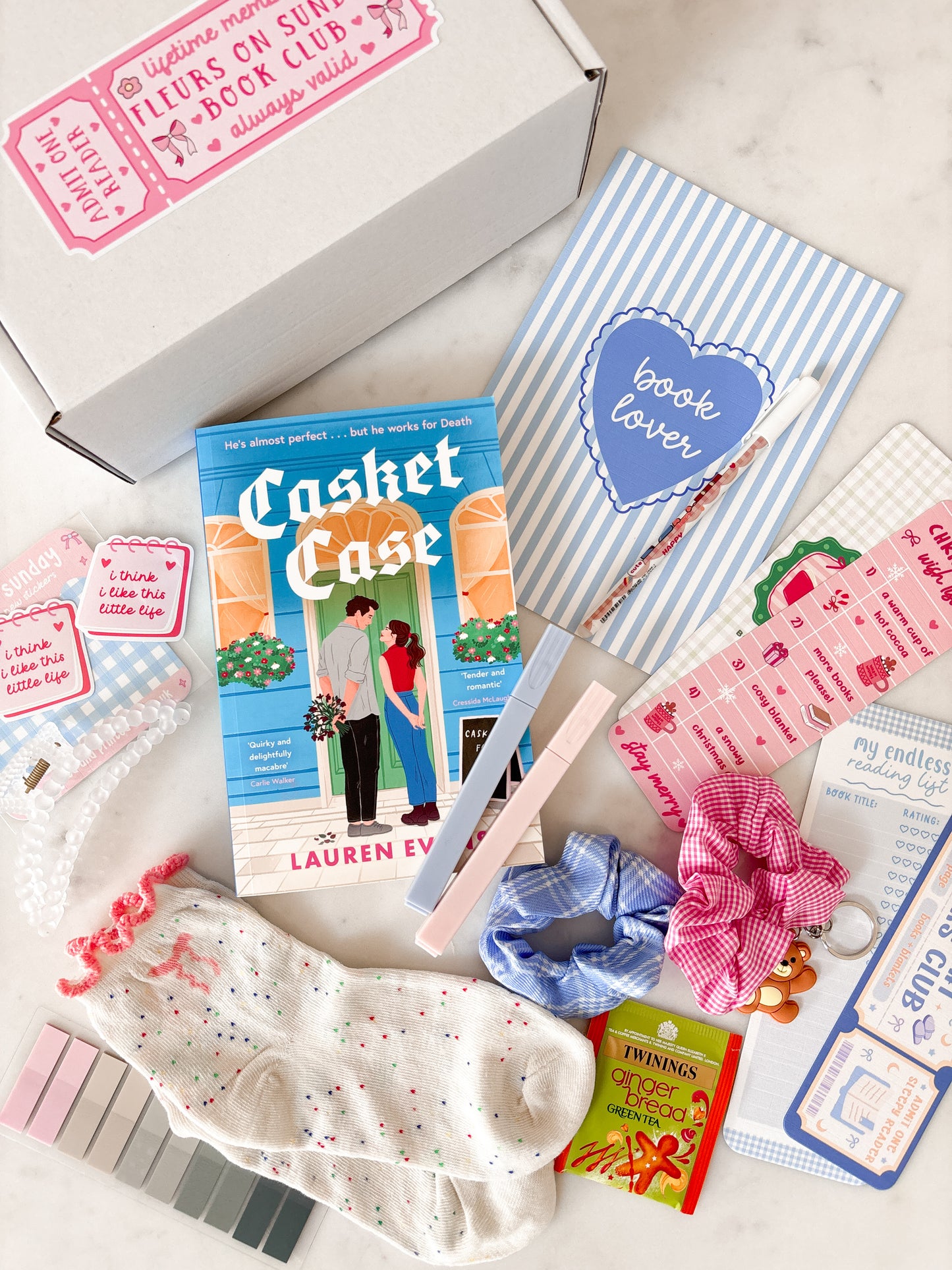 Winter Book Box | Fleurs On Sunday Book Club Box