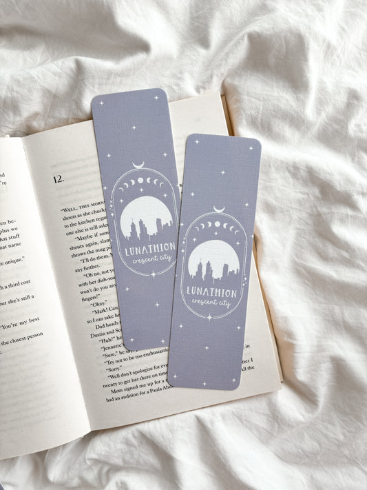 Lunathion Bookmark | Crescent City Bookmark