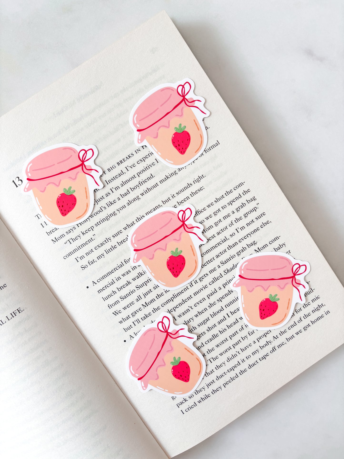 Cute Jam Jar Sticker