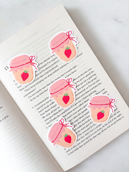 Cute Jam Jar Sticker