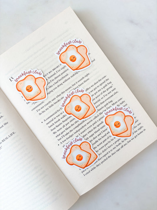 Breakfast Club Egg Toast Sticker