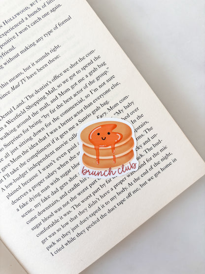 Brunch Club Pancake Sticker