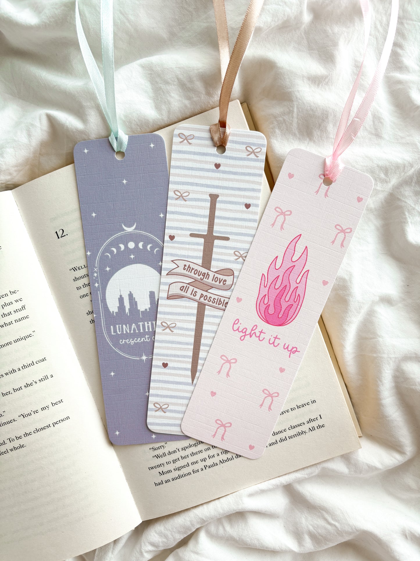 Lunathion Bookmark | Crescent City Bookmark